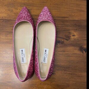 Jimmy Choo Flat Pink Size 39 New
